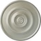 Ekena Millwork Traditional Reece Ceiling Medallion (Fits Canopies up to 5 7/8"), 24 3/8"OD x 1 1/8"P, Flash Copper CM24REFCS - alternate 1
